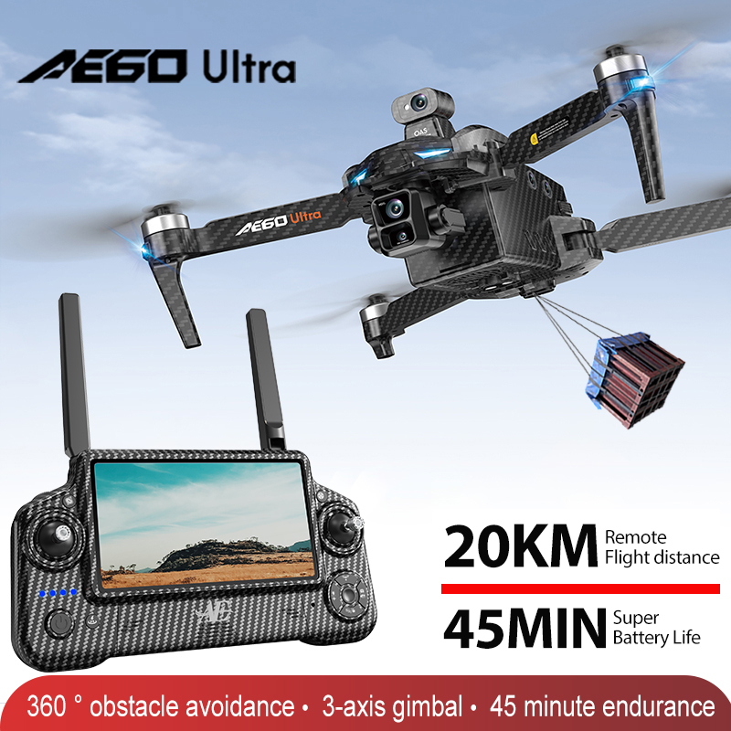 Drone Gimbal - Profesjonalny dron AE60 GPS z kamerą