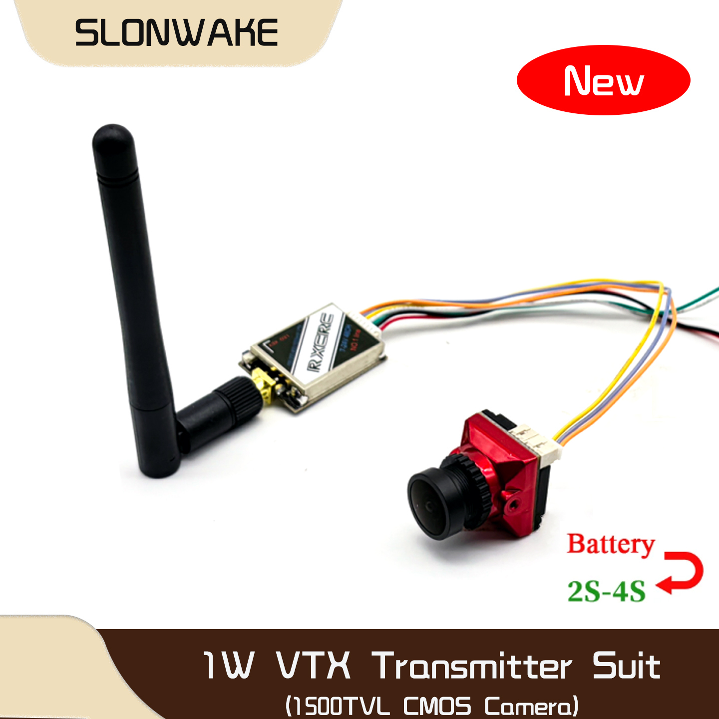 SLONWAKE 5.8G 48CH 1W VTX 100/ – Drone Frame recenzja i cena